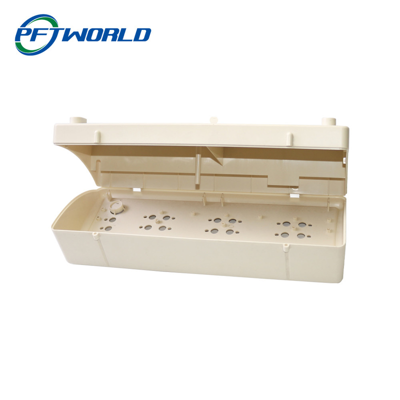 Precision Injection Molding Parts White ABS Plastic Instrument Enclosures