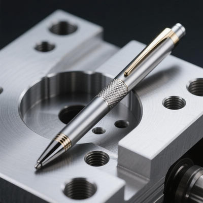 Тактическая титановая карманная ручка анодированная коррозионно-устойчивая и готовая к подаркам